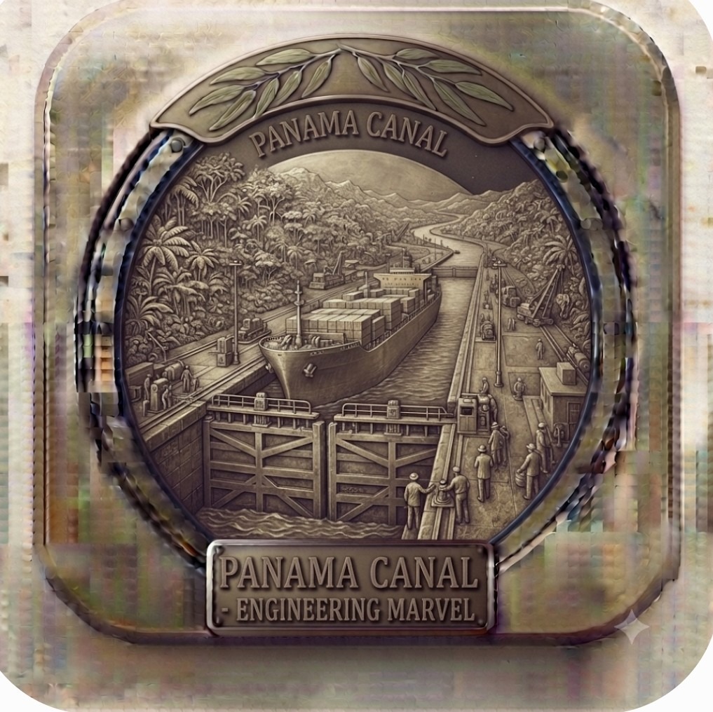 Panama Canal trip icon