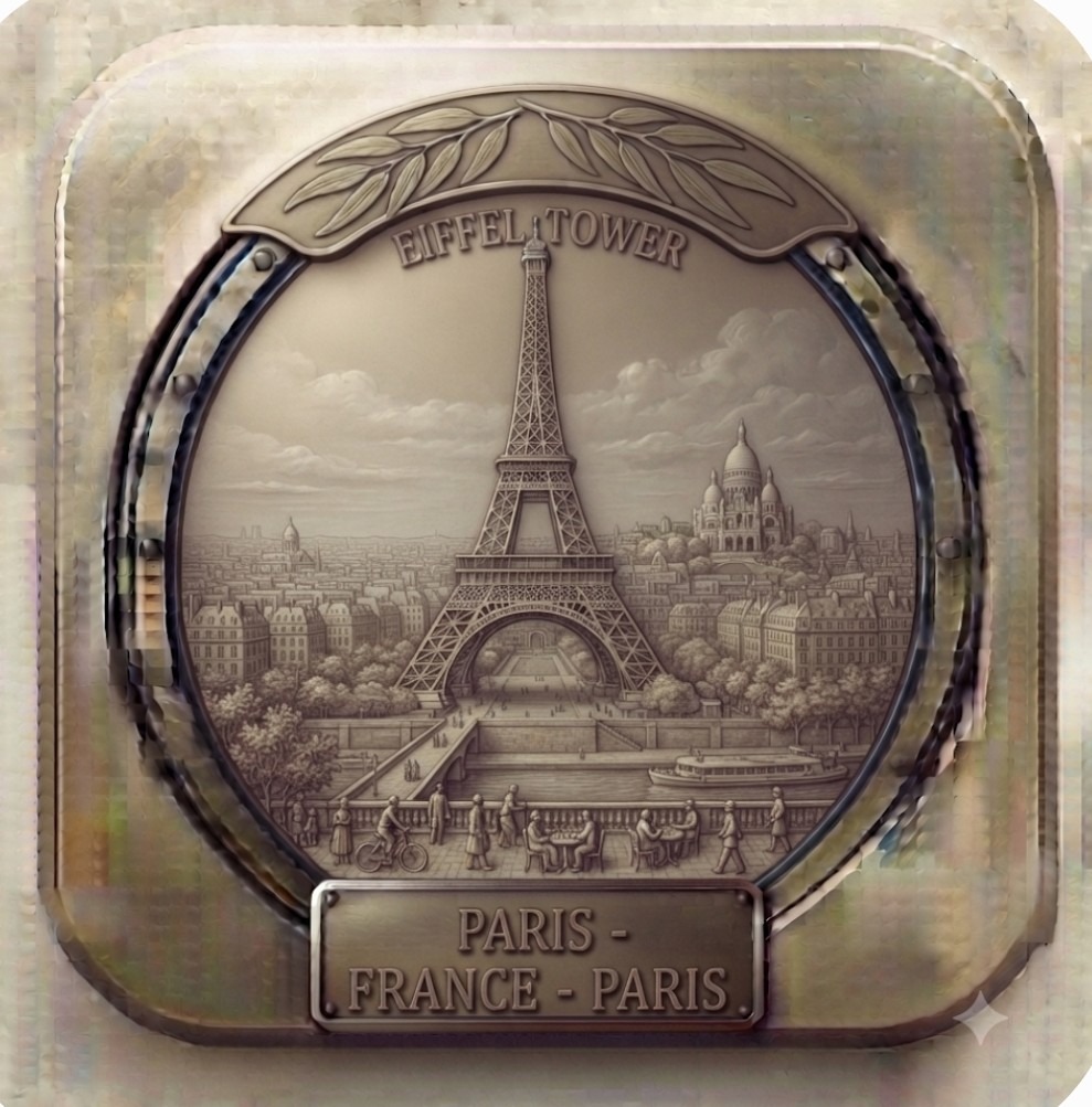 Paris trip icon
